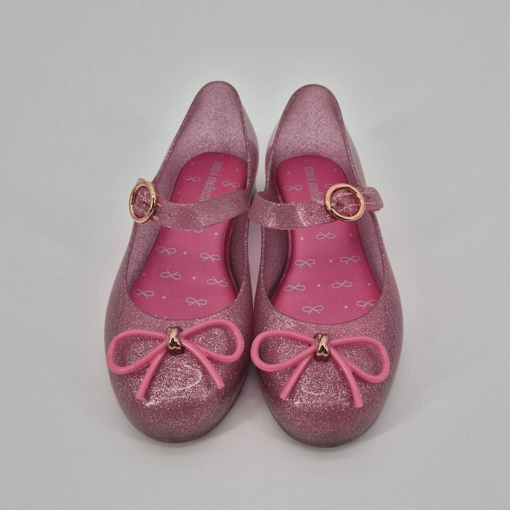 Mini Melissa Mary Jane Girls Shoes Pink Size 11